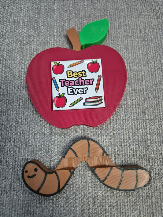 🍎 Personalised Teacher Gift – Custom Name Apple Desk Keepsake