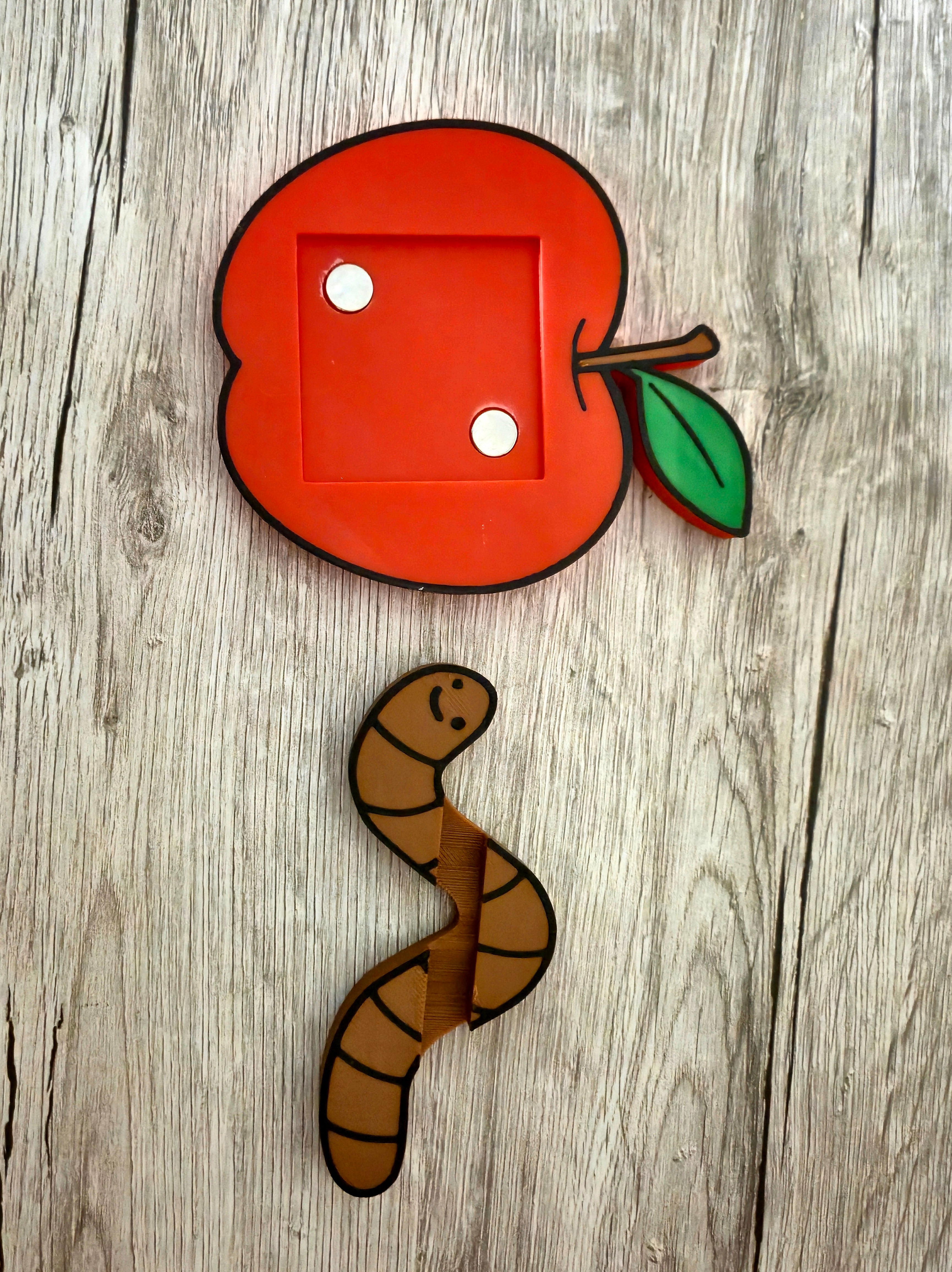 🍎 Personalised Teacher Gift – Custom Name Apple Desk Keepsake