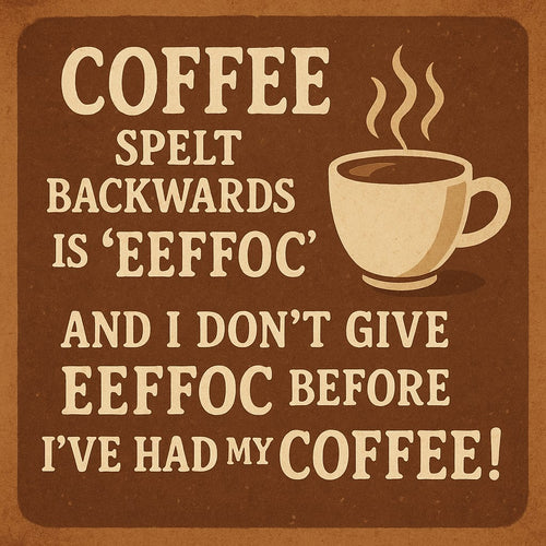 Novelty Fridge Magnets - 2" Square  Gift Idea for Friends & Family (UK Made)